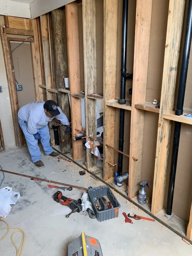 Commercial rough-in plumbing for Gas Line Repair in Cedar Hills